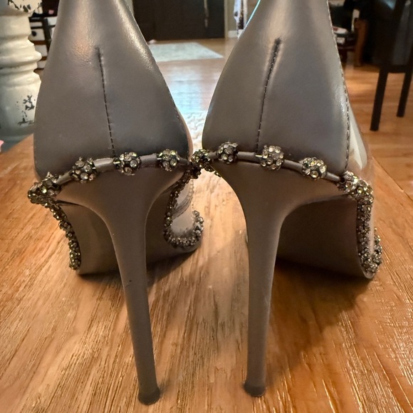 Steve Madden Vyper Gray Studded Women's Heels so sexy!!!☑️ - Picture 6 of 9